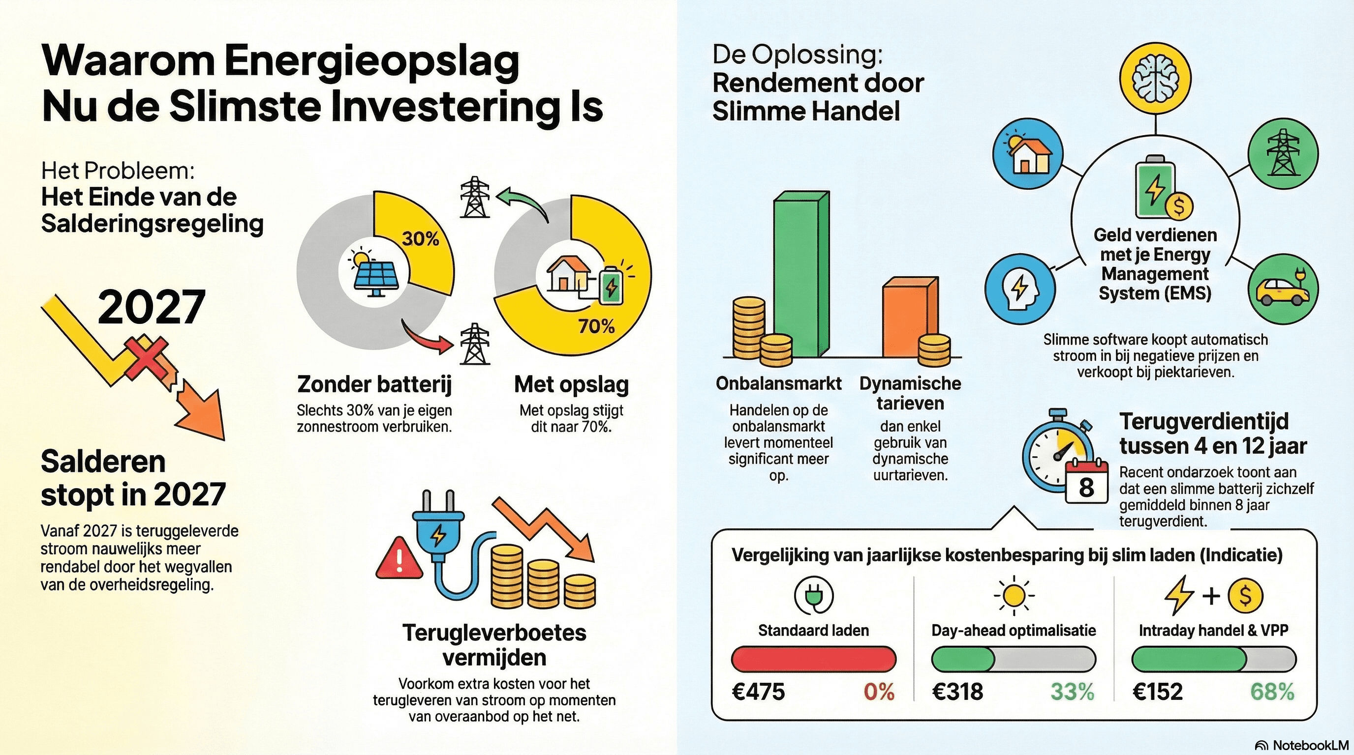 Geld verdienen met de zon: Waarom de thuisbatterij nu je slimste zet is (ook zonder panelen)