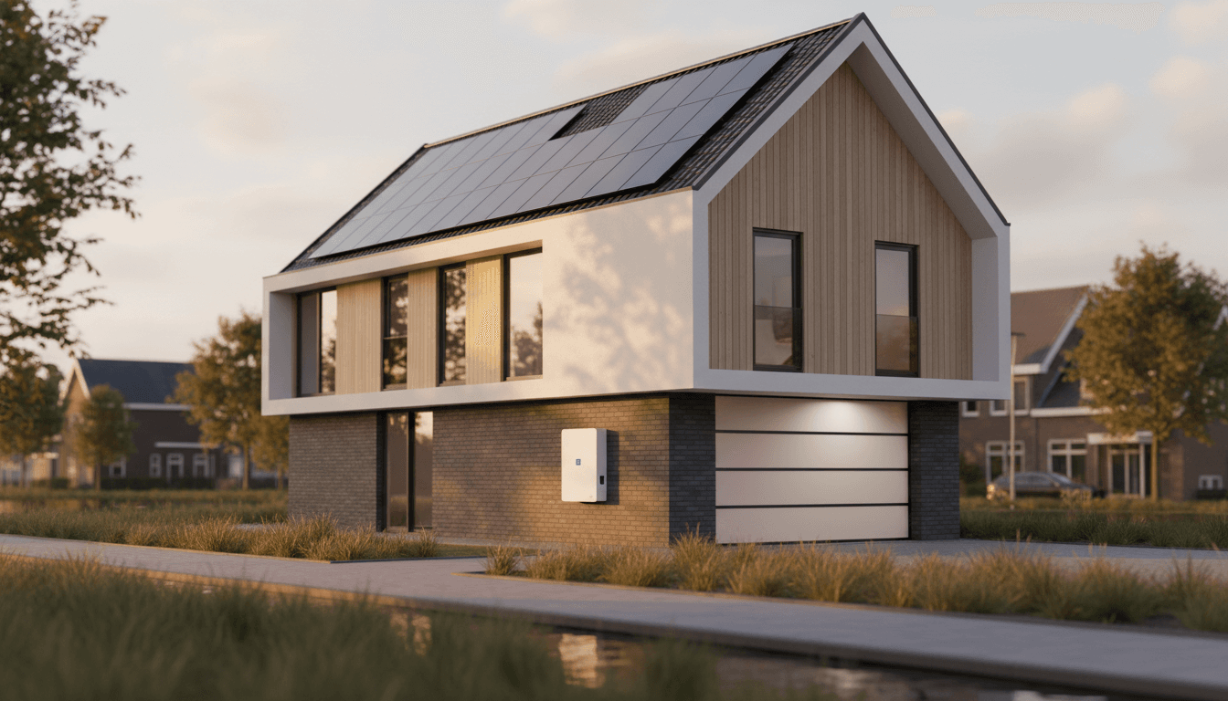 Zonnepanelen + Growatt AURA 5000: Maximale Zelfvoorzienendheid voor je Woning